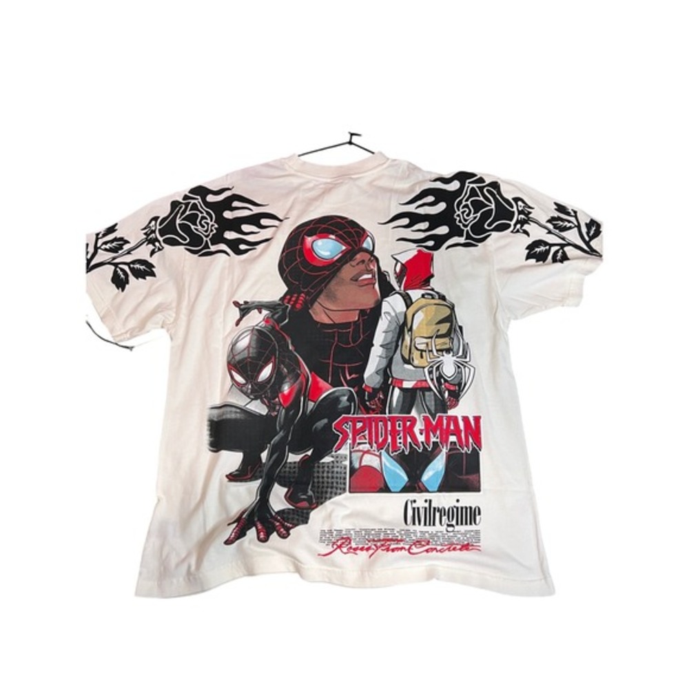 Civil Regime Spider Man Blooming Through Chaos Tee XL - Picture 2 of 2